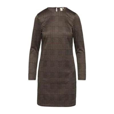 Abbildung von QS Kurzes Jerseykleid, Damen, Größe: XL, Schwarz