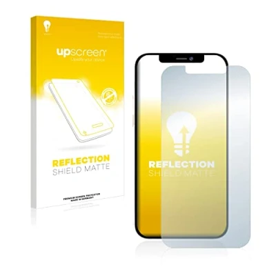 Abbildung von upscreen Entspiegelungs Schutzfolie für Apple iPhone 12 Pro Max Displayschutz Folie Matt [Anti Reflex, Anti Fingerprint]