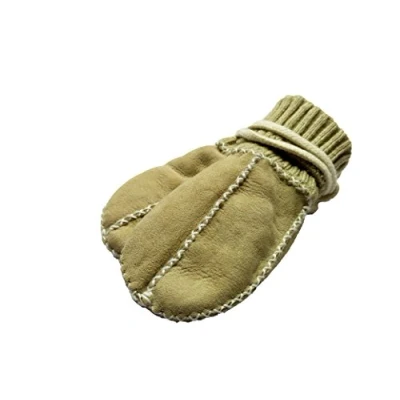 Abbildung von Altabebe MT4030 L 04 Baby Lammfell Handschuhe, gelb