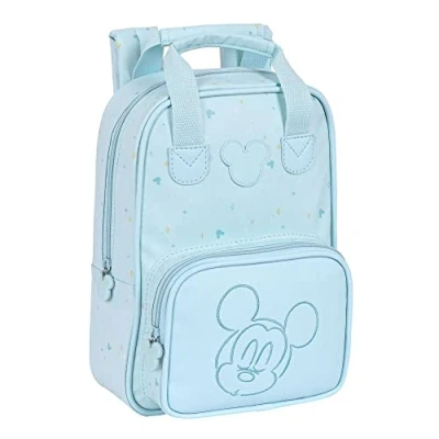 Abbildung von safta Unisex Kinder Artikel Kinderrucksack mit Griffen Mickey Mouse Baby, bunt, Medium