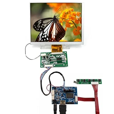 Abbildung von VSDISPLAY 7 Zoll 800x600 4:3 CLAA070MA0ACW LCD 60PIN TFT Monitor mit HDMI Controller Karte für DIY DCS/Flighter Simulator