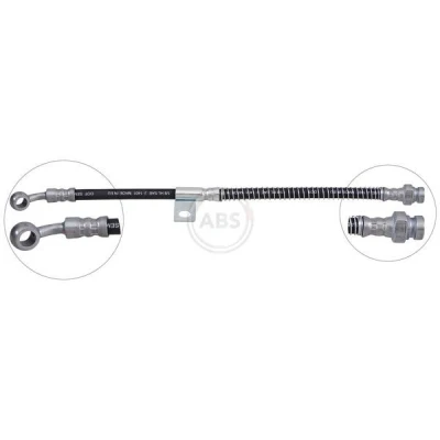 Abbildung von A.B.S. SL 5553 Bremsschläuche 375 INN M10x 1.0 HYUNDAI: Atos