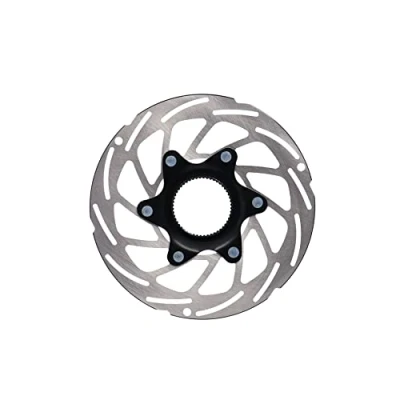 Abbildung von XLC Unisex Erwachsene Bremsscheibe BR X86, Silber, schwarz, 140 mm