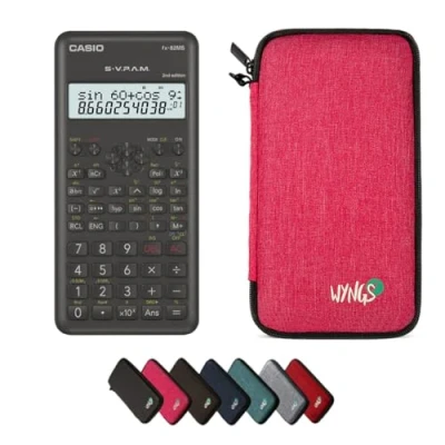 Abbildung von CALCUSO Sparpaket Pink mit Taschenrechner Casio fx 82 MS 2nd Edition