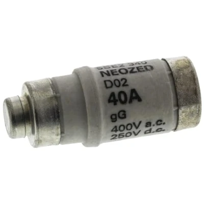 Abbildung von Siemens Sicherung 327200013 D02 40 A schwarz Extractor