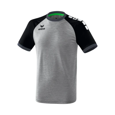 Abbildung von Erima Unisex Kinder ZENARI 3.0 Trikot, Grau Melange/Schwarz/Dunkelgrau, 140