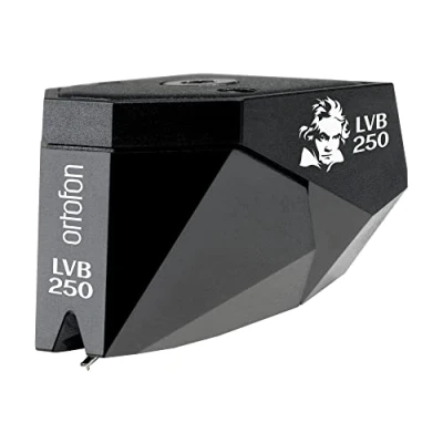 Abbildung von Ortofon 2M Black LVB 250 Moving Magnet Tonabnehmer Nude Shibata Diamant BOR Cantilever inkl. Maintenance Set schwarz/schwarz