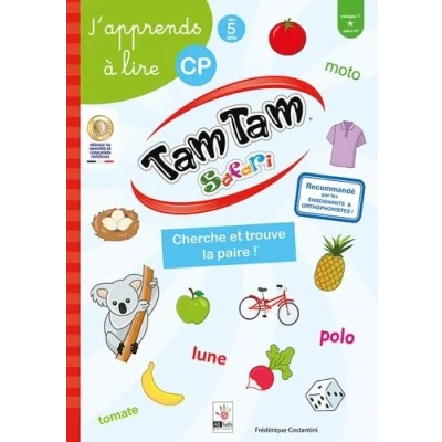 Abbildung von Tam Safari J&#039;apprends à lire, CP niveau 1 Cherche et Trouve la paire !