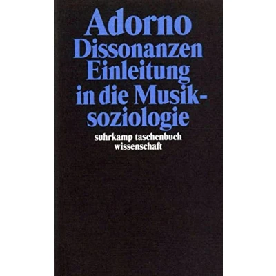 Abbildung von Gesammelte Schriften in 20 Bänden: Band 14: Dissonanzen. Einleitung die Musiksoziologie (suhrkamp taschenbuch wissenschaft)