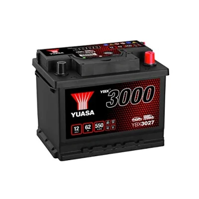 Abbildung von YUASA YBX3027 SMF Akku, 12 V/60 Ah/550 A