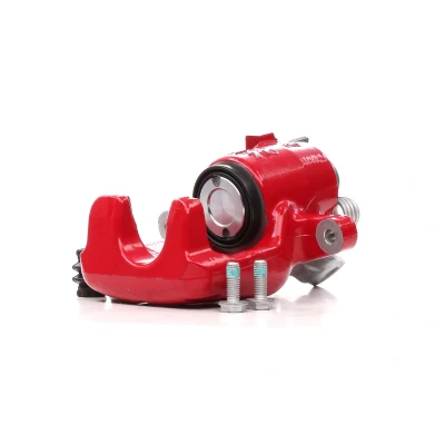 Abbildung von ATE 24.3387 1729.5 Bremssattel Rot Aluminium ohne Halter VOLKSWAGEN: Golf 6, Plus / Crossgolf, Jetta 3, SKODA: Octavia 2 Combi kfzteile,