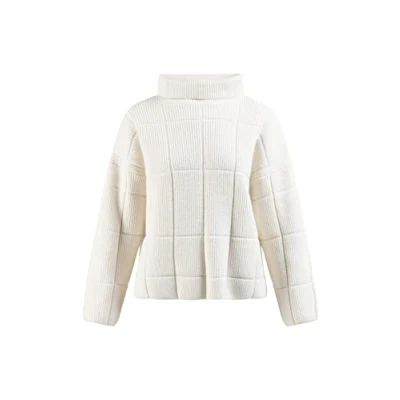 Abbildung von ALARY Women&#039;s Strick Pullover, Wollweiss, Medium/Large