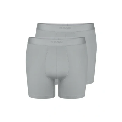 Abbildung von Sloggi Men Ever Ease Short 2P Silver Grey