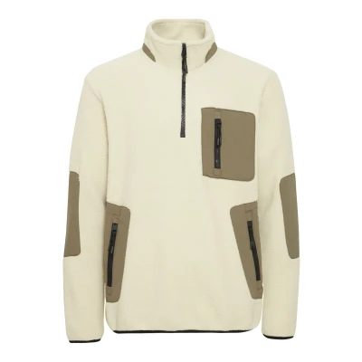 Abbildung von Blend Fleecepullover, Herren, Größe: Small, Oyster gray