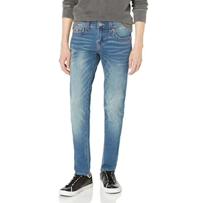 Abbildung von True Religion Rocco Jeans Straight Leg, Herren, Größe: 32, Foum baseline