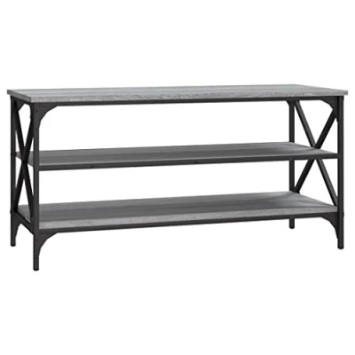 Abbildung von vidaXL TV Schrank Grau Sonoma 100x40x50 cm Holzwerkstoff (1 St)