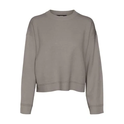 Abbildung von Vero Moda Strickpullover, Damen, Größe: XS, Moon rock