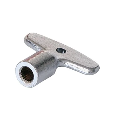 Abbildung von Schell Schlüssel für Außenwandventil 782300399 Ersatz Steckschlüssel Polar Ventile Mit Innenvielkant 5 mm Schlüsselweite Zinkdruckguss Mattchrom 18262 1