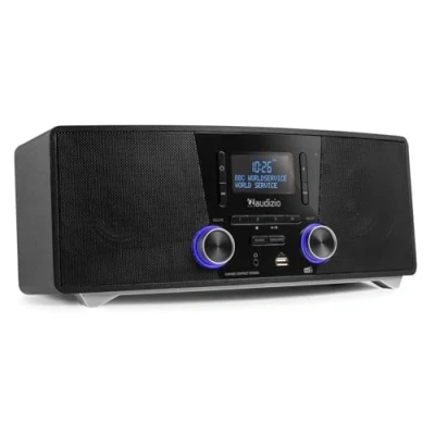 Abbildung von Audizio Cannes Stereo UKW &amp; DAB Radio mit CD Player, Bluetooth und