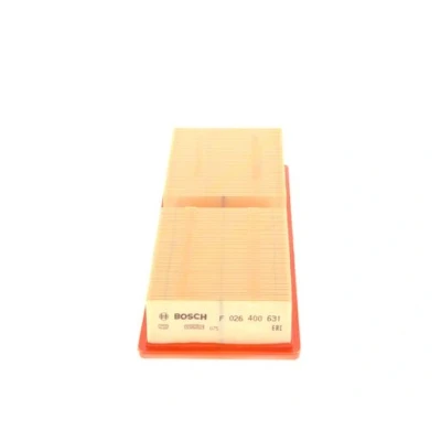 Abbildung von BOSCH F 026 400 631 Luftfilter 57 135 364 Filtereinsatz ALFA ROMEO: Giulia Limousine, Stelvio