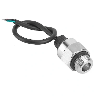 Abbildung von Druckmessumformer, Hochgenaues Analogsignal Wasserdrucksensor IP65 G3 / 8 Schraubanschluss Drucksensor Wasser(0 10BAR)