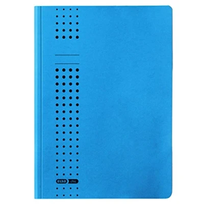 Abbildung von ELBA Sammel Mappe chic, für A4, aus Karton, 3 Innenklappen, blau, 25er Pack