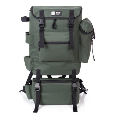 Abbildung von Zite Angelrucksack Multifunktionaler ISO Rucksack mit abnehmbarem Kühlfach
