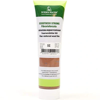 Abbildung von BORMA Faserverstärkter Holzkitt Spachtelmasse Extra Strong 200g Eiche dunkel 52