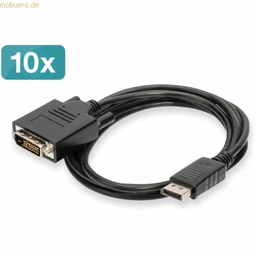 Abbildung von Assmann DIGITUS 10er DisplayPort Adapterkabel, DP DVI 2m