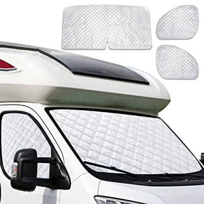 Abbildung von Frontschutzplane FIAT ducato Typ 250 ab 2006 Thermomatte wohnmobil，Sichtschutz Uv Schutz Frontscheibenabdeckung…