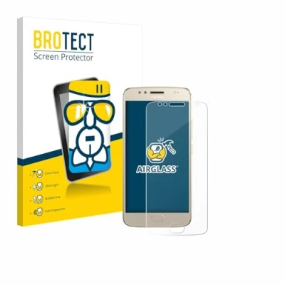 Abbildung von BROTECT Schutzglas für Motorola Moto G5S Schutzfolie Panzer Folie Glas [Extrem Kratzfest 9H, Anti Fingerprint, Ultra Transparent]