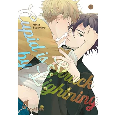 Abbildung von Cupid is Struck by Lightning 1: Romantisch humorvoller Highschool Yaoi von der Erfolgsautorin Minta Suzumaru exklusive Sammelkarte in 1. Auflage!
