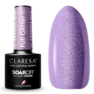 Abbildung von CLARESA Gel Politur FULL GLITTER 6 5g