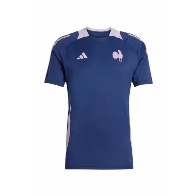 Abbildung von adidas Performance France Sport Tshirt, Herren, Größe: Small, Dark blue