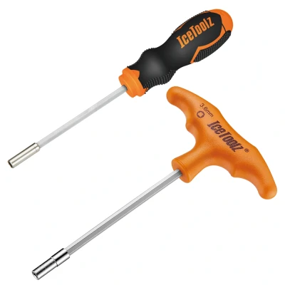 Abbildung von Speichenschlüssel Satz IceToolz 12D5 Für 3,6 Mm Vierkantnippel (12D3 + 12D7)