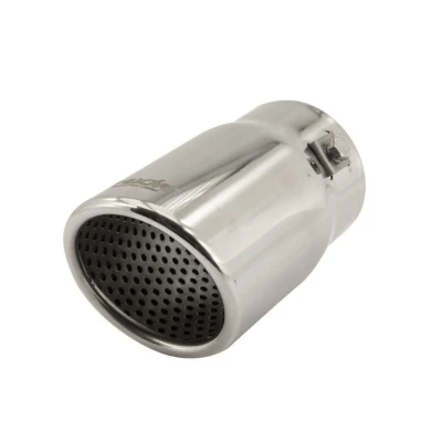 Abbildung von Simoni Racing TRX/21 Auspuffblende 76mm rund, gerade Edelstahl 128mm