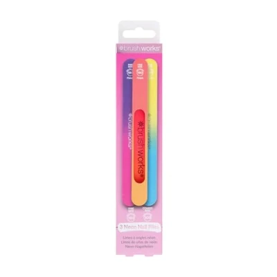 Abbildung von Brushworks Neon Nail Files 3 Pack