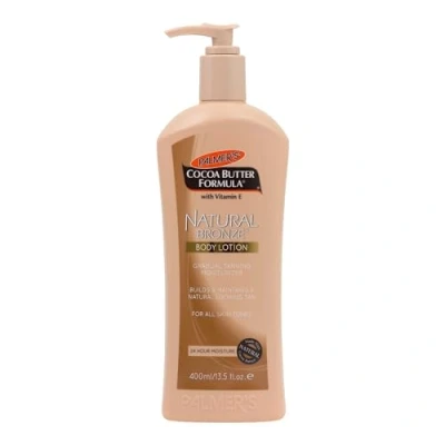 Abbildung von Palmers Natürliche Bronze, schrittweise Bräunungsflasche, 400 ml, Kakaobutter