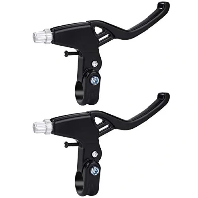 Abbildung von QIMEI SHOP Fahrrad Bremshebel Mountainbike für 2,2 cm Durchmesser Lenker Alle Aluminiumlegierung Fahrradbremse Handbremse Hebel Rennräder MTB BMX 1 Para