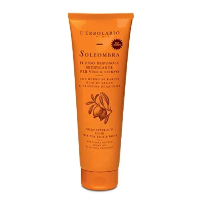 Abbildung von L&#039;Erbolario, Soleombra After Sun Fluid mit Sheabutter, Arganöl und Quinoa Proteinen, Größe: 300 ml