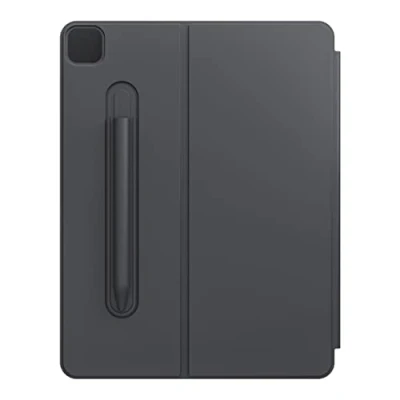 Abbildung von Black Rock Magnetische Hülle, Case Tablethülle Passend für Apple iPad Pro 6. Generation 2022 12,9 Zoll I Stoßfeste Smart Cover, Stifthalter (Schwarz)
