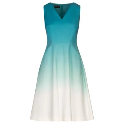 Abbildung von Apart Kurzes Cocktailkleid/festliches Kleid, Damen, Größe: 36, Türkis creme