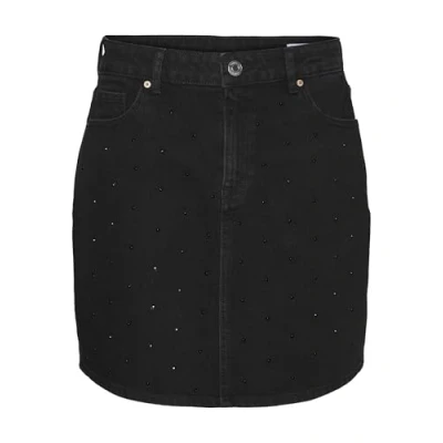 Abbildung von Vero Moda Vmtessa Short Skirt Minirock, Damen, Größe: XXL, Black