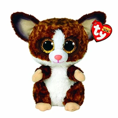 Abbildung von Ty Beanie Boo&#039;s Bush Baby Galagon. 15 cm