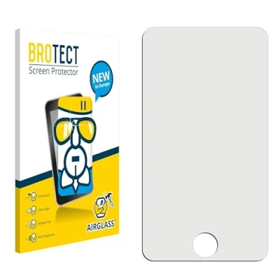 Abbildung von BROTECT Schutzglas für Apple iPod Touch (1. Gen.) Schutzfolie Panzer Folie Glas [Extrem Kratzfest 9H, Anti Fingerprint, Ultra Transparent]