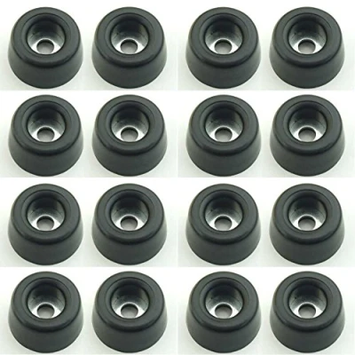 Abbildung von Adam Hall Hardware 4903 M16 AH 16er Set Gummifuß 20 x 9 mm schwarz im Beutel