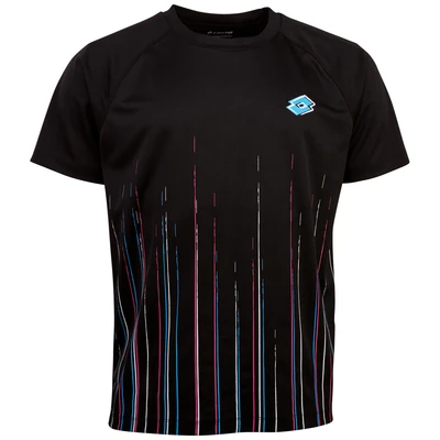 Abbildung von Lotto Training Tshirt print, Herren, Größe: Large, Caviar