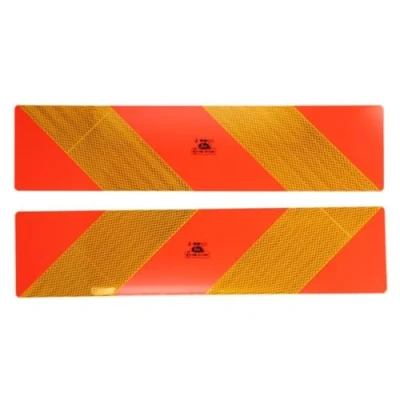 Abbildung von Warntafel mit Diagonalen Streifen (Satz, 2Stk.) CARGOPARTS CARGO AER5