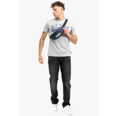 Abbildung von Lonsdale Tshirt print, Herren, Größe: 3XL, Marl grey navy