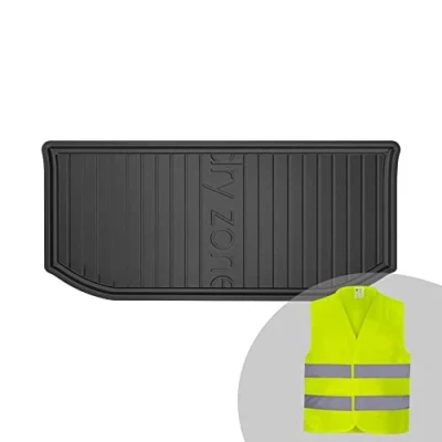 Abbildung von FROGUM DryZone Gummimatte Ganzjährige Praktische Auto Kofferraummatte Kofferraumwanne passend für SEAT MII 2011 2019, Volkswagen UP! ab Hohe Kante Robust und langlebig
